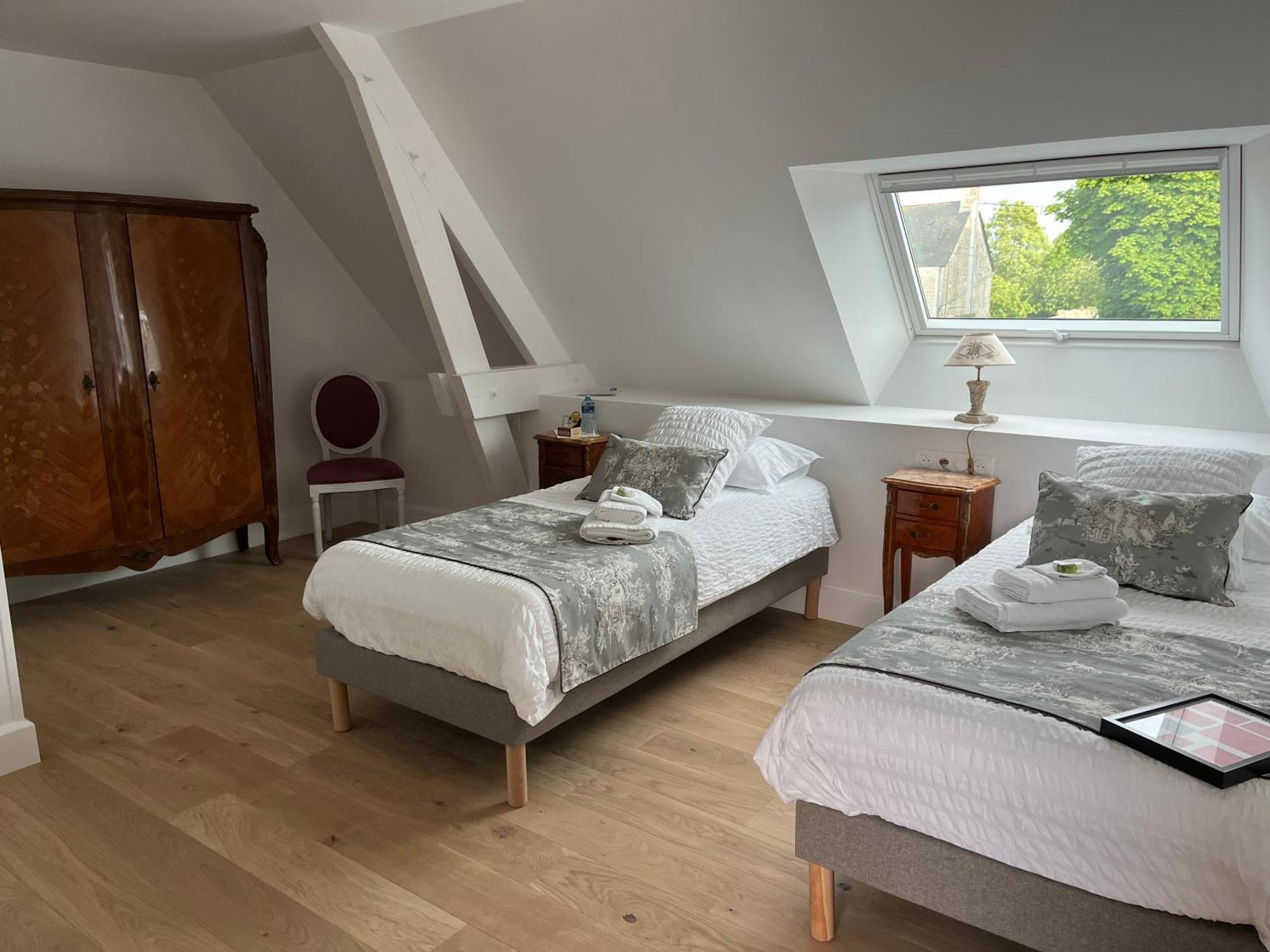 Chambre D'Hotes Le Domaine De La Vallee Saint-Martin-de-Varreville Екстер'єр фото